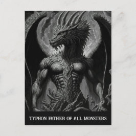Typhon - Far i alla monster Vykort