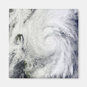 Typhoon Chaba i det filippinska havet Magnet