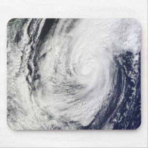 Typhoon Chaba över de Ryukyu öarna, Japan Musmatta