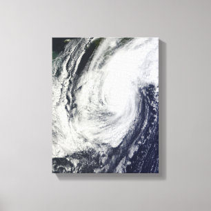 Typhoon Chaba över Ryukyu-öarna, Japan Canvastryck
