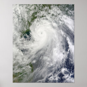Typhoon Chanthu Poster
