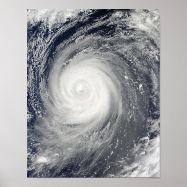 Typhoon Choi-wan söder om Japan, Stilla havet Poster (Framsidan)