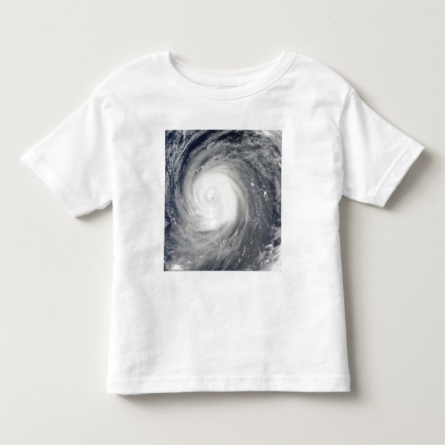 Typhoon Choi-wan söder om Japan, Stilla havet Tee Shirt (Framsida)