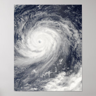Typhoon Choi-wan-västern på Marianöarna Poster