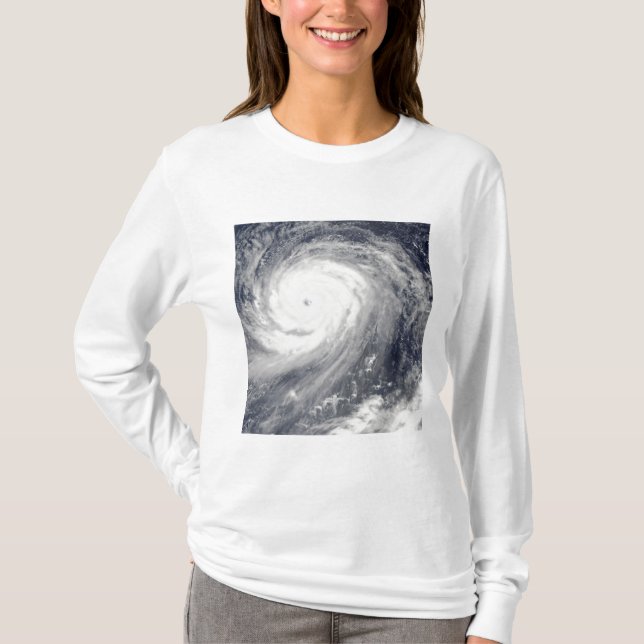Typhoon Choi-wan-västern på Marianöarna T Shirt (Framsida)