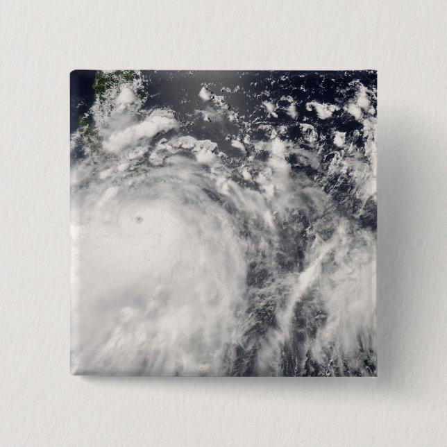 Typhoon Fengshen över Filippinerna Knapp (Framsida)