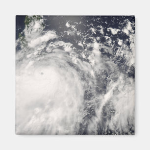 Typhoon Fengshen över Filippinerna Magnet