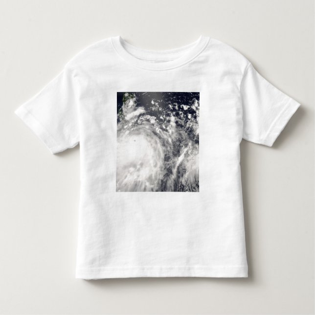 Typhoon Fengshen över Filippinerna T Shirt (Framsida)