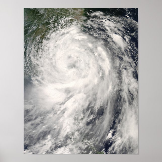 Typhoon Fung-wong Poster (Framsidan)