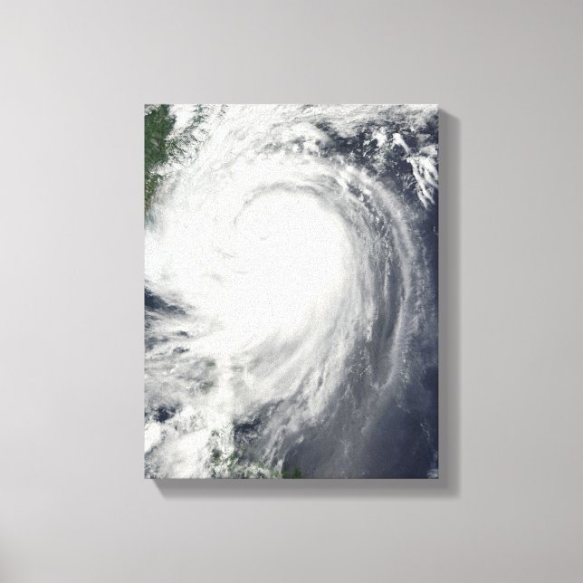 Typhoon Jangmi Canvastryck (Framsida)