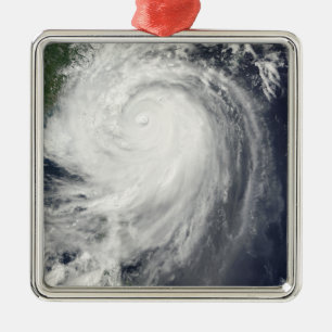 Typhoon Jangmi Julgransprydnad Metall