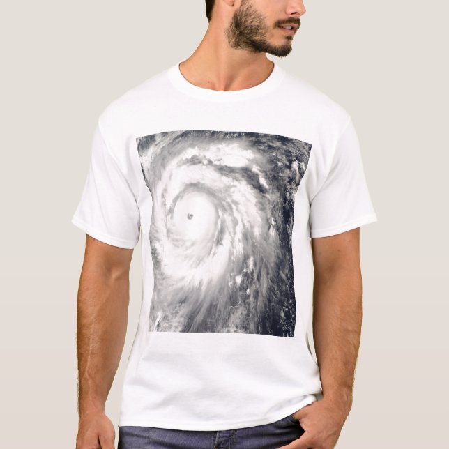 Typhoon Jangmi utanför Taiwan och Filippinerna T-shirt (Framsida)