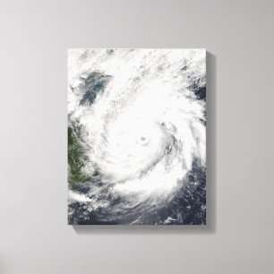 Typhoon Kai-Tak Canvastryck