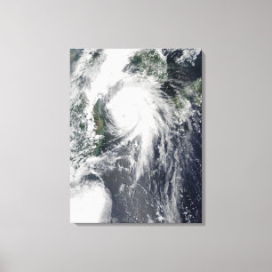 Typhoon Kompasu Canvastryck