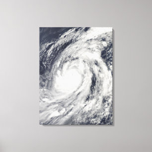 Typhoon Lupit Canvastryck