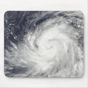 Typhoon Lupit över det westerna Stilla havet Musmatta