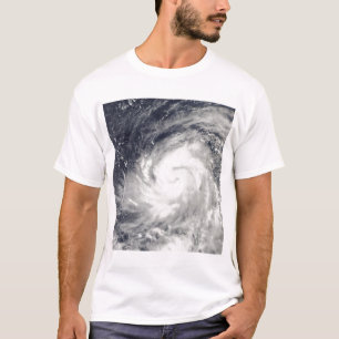 Typhoon Lupit över det westerna Stilla havet Tee