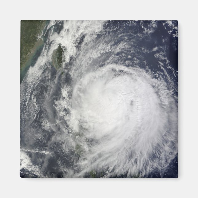 Typhoon Lupit utanför Filippinerna Magnet (Framsidan)