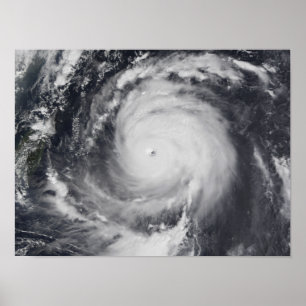 Typhoon Maemi i det westerna Stilla havet Poster