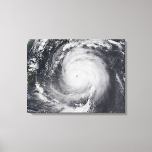 Typhoon Maemi i Westerna Stilla havet Canvastryck (Framsida)