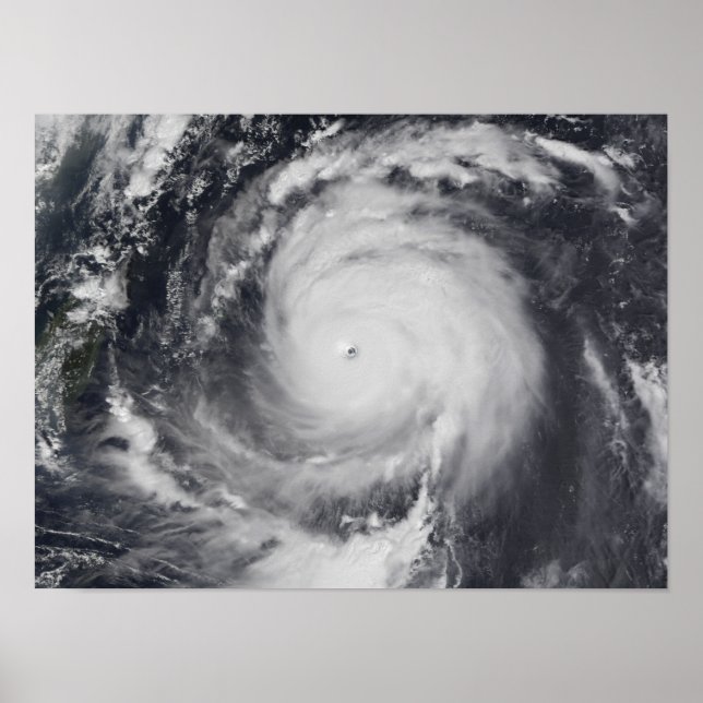 Typhoon Maemi i Westerna Stilla havet Poster (Framsidan)