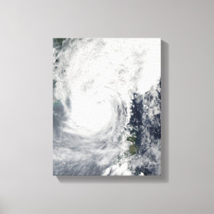 Typhoon Megi 3 Canvastryck