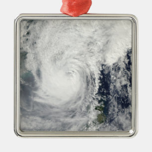Typhoon Megi 3 Julgransprydnad Metall