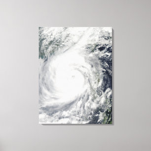 Typhoon Megi 4 Canvastryck