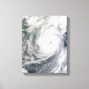 Typhoon Megi 4 Canvastryck