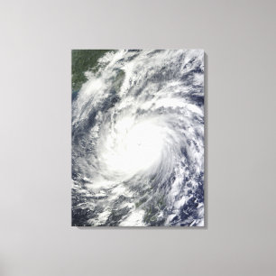 Typhoon Megi Canvastryck