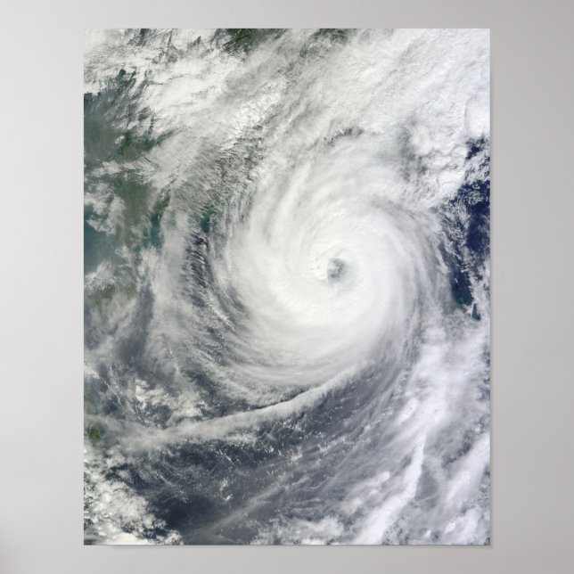 Typhoon Megi Poster (Framsidan)