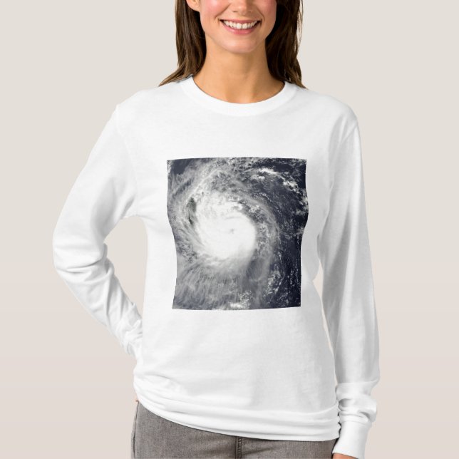 Typhoon Mirinae väster Tee Shirt (Framsida)
