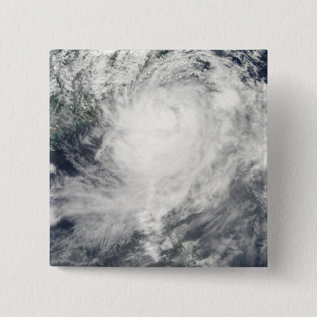 Typhoon Morakot över Taiwan Knapp (Framsida)