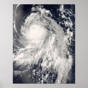Typhoon Nakri av Japan Poster