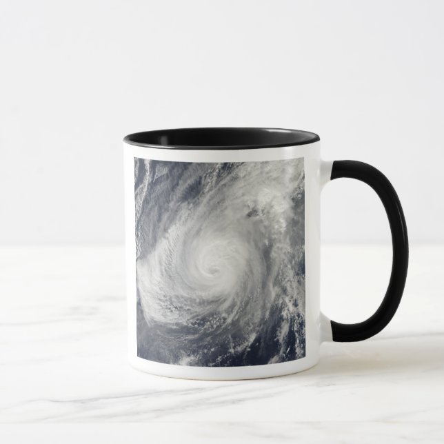 Typhoon Nida sydsydvästra Iwo Jima Mugg (Höger)