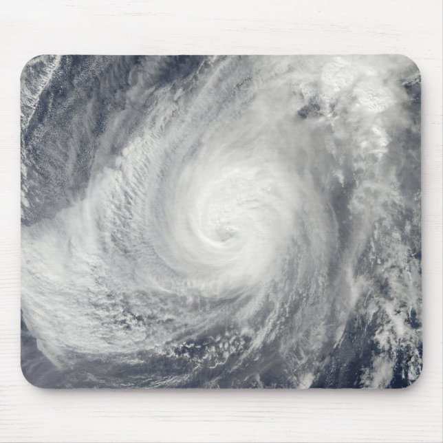 Typhoon Nida sydsydvästra Iwo Jima Musmatta (Framsidan)