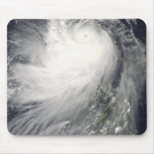 Typhoon Nuri över de filippinska öarna Musmatta