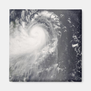 Typhoon Nuri som att närma sig de filippinska Magnet