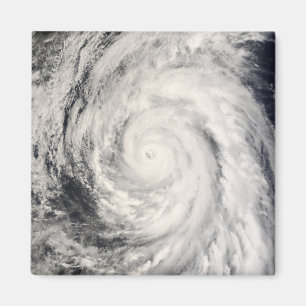 Typhoon Rammasun i det filippinska havet Magnet