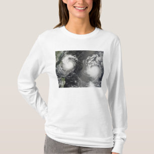 Typhoon Saomai och Tropical Storm Bopha T-shirt