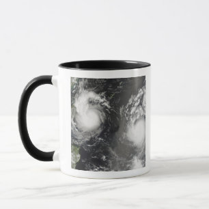 Typhoon Saomai och tropisk storm Bopha Mugg