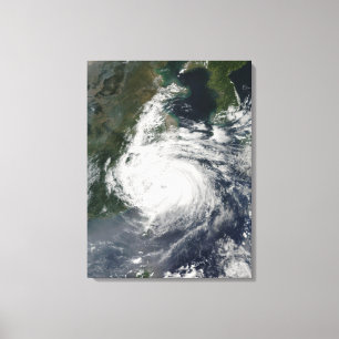 Typhoon Sinlaku Canvastryck