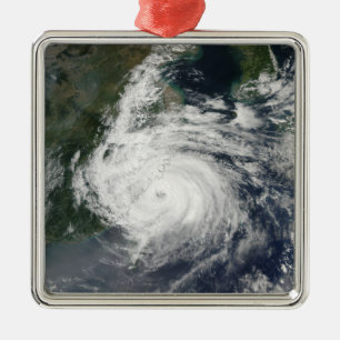 Typhoon Sinlaku Julgransprydnad Metall