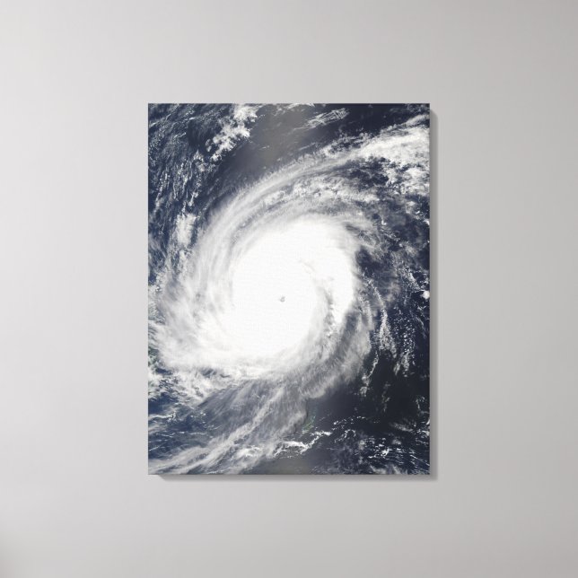 Typhoon Sudal Söder Japan 2 Canvastryck (Framsida)