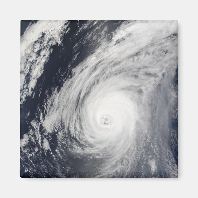 Typhoon Sudal söder om Japan 3 Magnet (Framsidan)