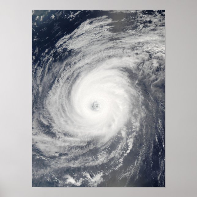 Typhoon Sudal söder om Japan Poster (Framsidan)