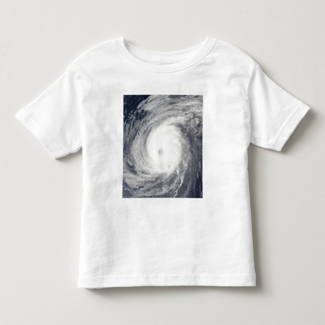 Typhoon Sudal söder om Japan Tee (Framsida)