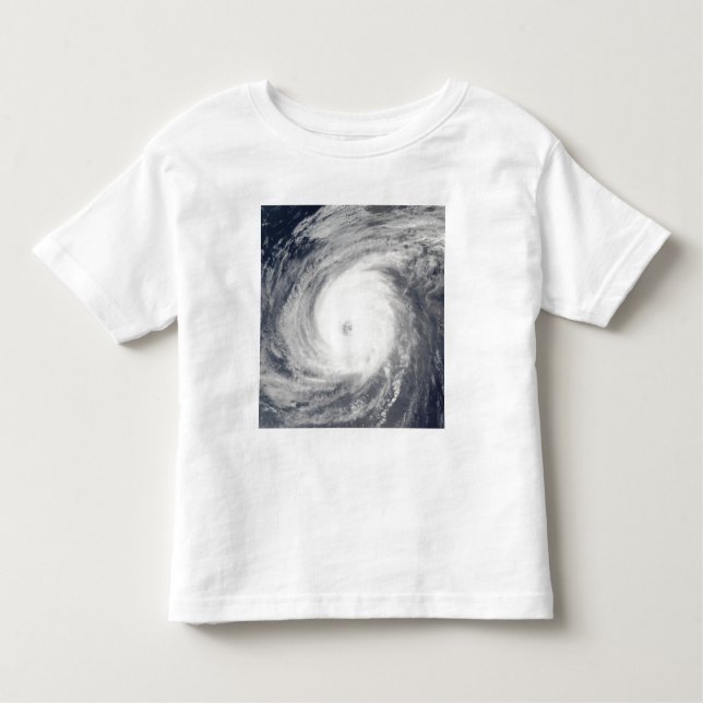 Typhoon Sudal söder om Japan Tee Shirt (Framsida)