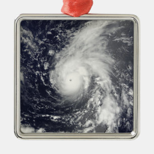 Typhoon Vamco i Stilla havet Julgransprydnad Metall