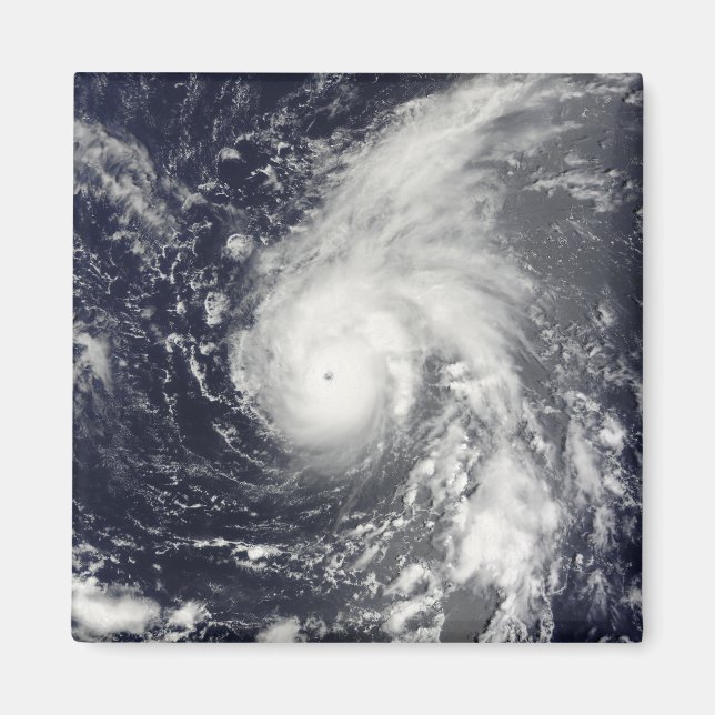 Typhoon Vamco i Stilla havet Magnet (Framsidan)